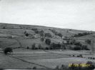 The view northwards across the River Swale towards Feetham